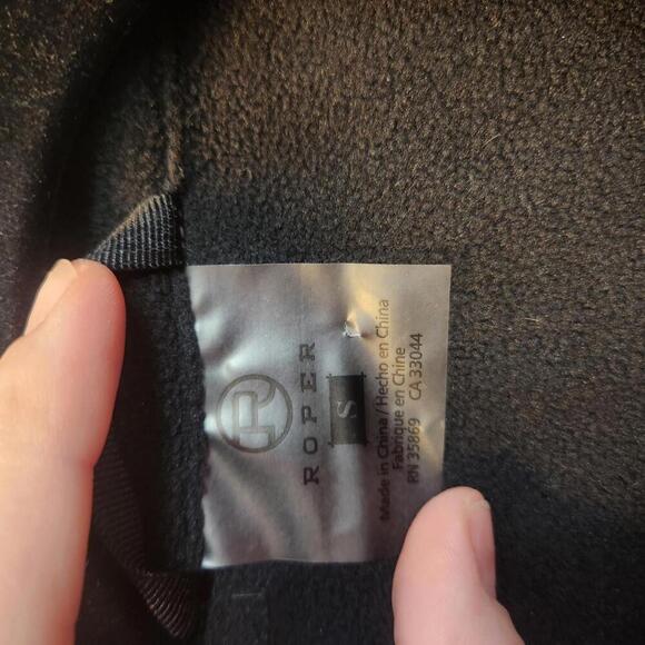 ROPER Women's Insulated Vest Size Small White/Black Outdoor Ranchwear - Picture 3 of 9